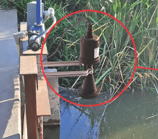 Water Irrigation Canal Radar Level Measurement