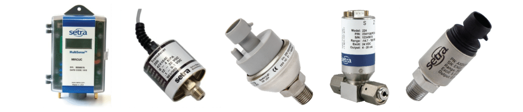 Pressure Sensors & Transducers